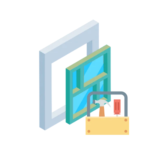 Window Installation Icon